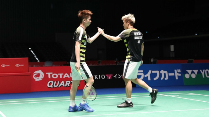 Ganda putra Indonesia, Kevin Sanjaya/Marcus Fernaldi Gideon