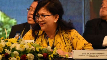 Anggota DPR RI dari Fraksi PDI Perjuangan Evita Nursanty