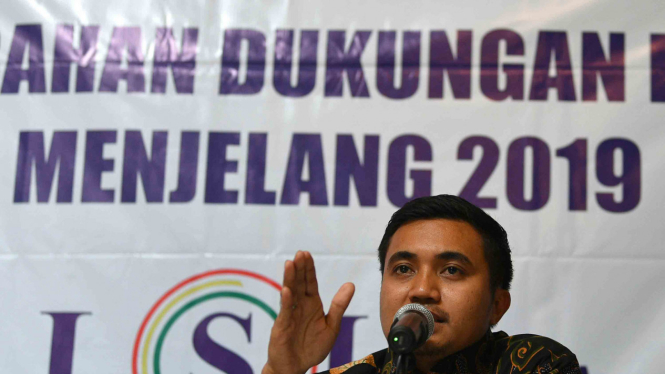 Peneliti LSI Denny JA, Adjie Alfaraby.