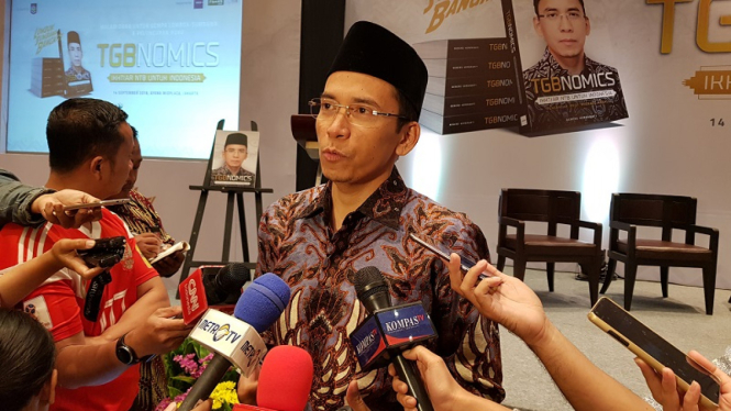 Gubernur NTB Tuan Guru Bajang Muhammad Zainul Majdi