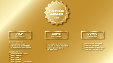POPCON AWARD 2018