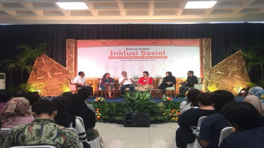 Diskusi publik Inklusi Sosial Jembatan Menuju Kewargaan Setara Semartabat