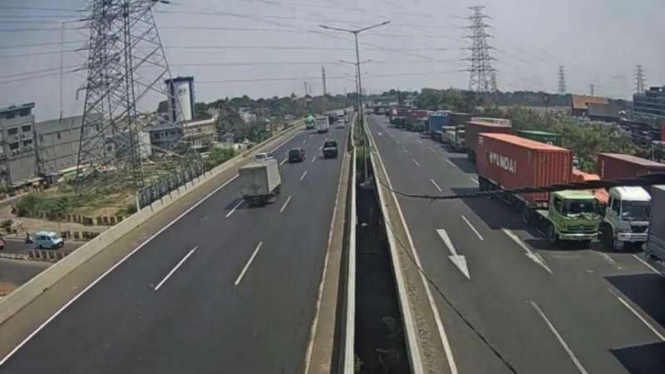 Tol JORR segmen Kalimalang - Cikunir. (Foto ilustrasi)