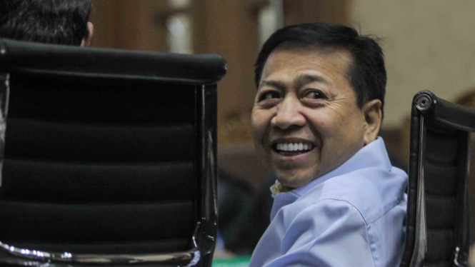 Mantan Ketua DPR Setya Novanto .