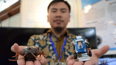Robot Kecoa untuk Operasi Intelijen.