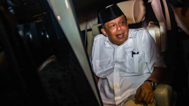Almarhum Djoko Santoso saat masih aktif menjadi Ketua tim pemenangan Prabowo Subianto-Sandiaga Uno.