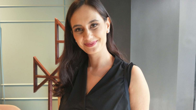 Aktris dan presenter Marissa Nasution.