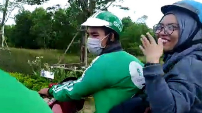 Penampakan Grab Bike di Vietnam.