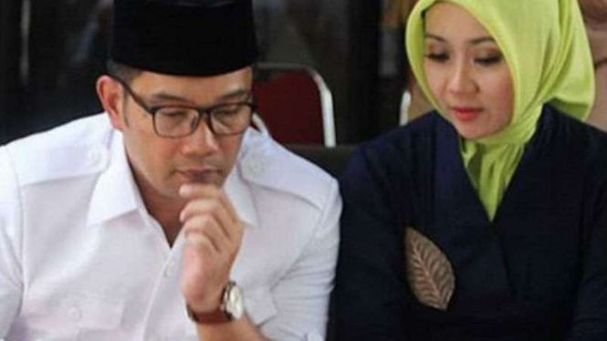 Ridwan Kamil dan Atalia PR.