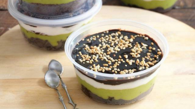 Brownies alpukat.