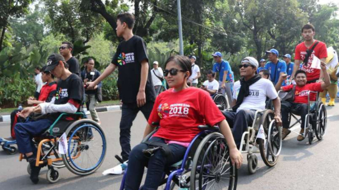 Persiapan menuju Asian Para Games 2018.