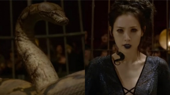 Karakter Nagini di film Fantastic Beasts.