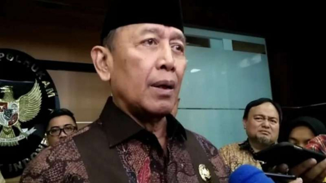 Menteri Koordinator Politik Hukum dan Keamanan (Menkopolhukam) Wiranto,