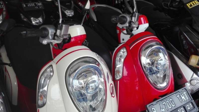 Honda Scoopy di pasar motor bekas.