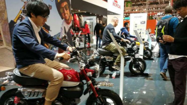 Honda Monkey hadir di Intermot.