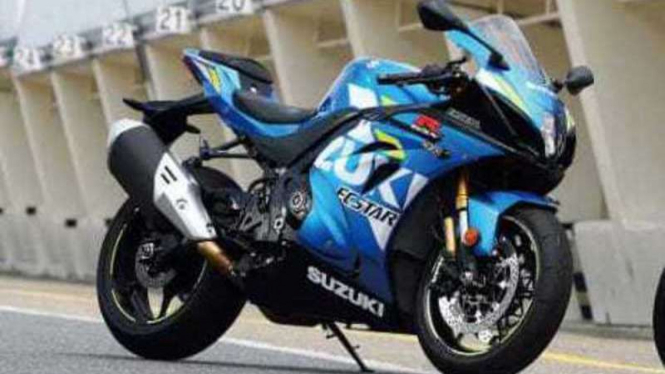 Suzuki GSX-R1000 terbaru.