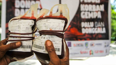 Ilustrasi donor darah