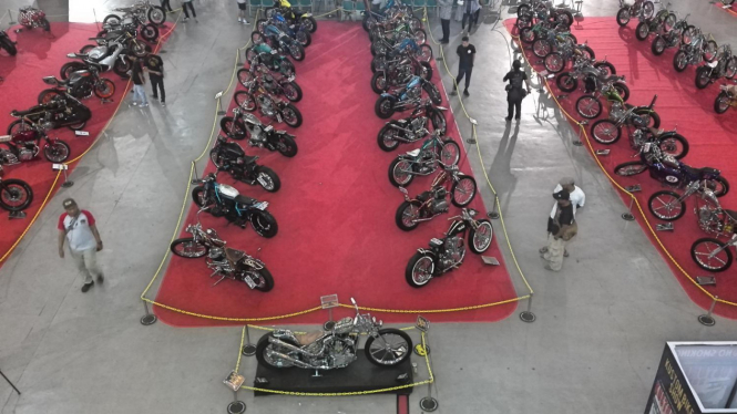 Ratusan Motor Custom di Kustomfest 2018