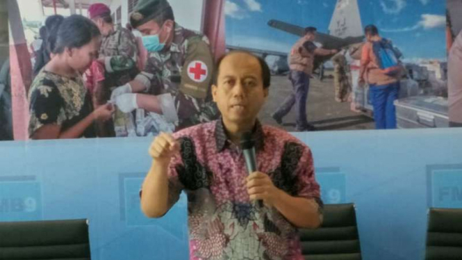 Kepala Pusat Data Informasi dan Humas BNPB Sutopo Purwo Nugroho