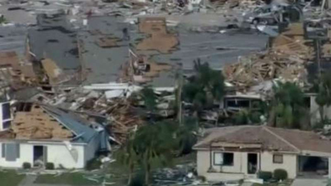 Florida usai dihempas topan Michael