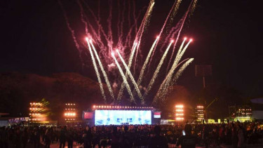 Upacara penutupan Asian Para Games 2018.