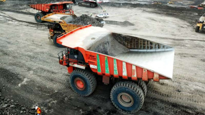 Kegiatan penambangan Bumi Resources.