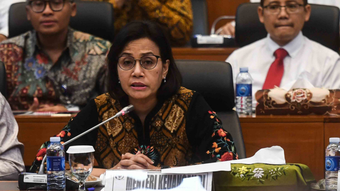 Menteri Keuangan, Sri Mulyani Indrawati.