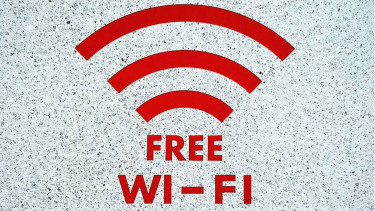 Free wifi.