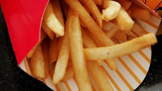 Kentang goreng McDonald's.