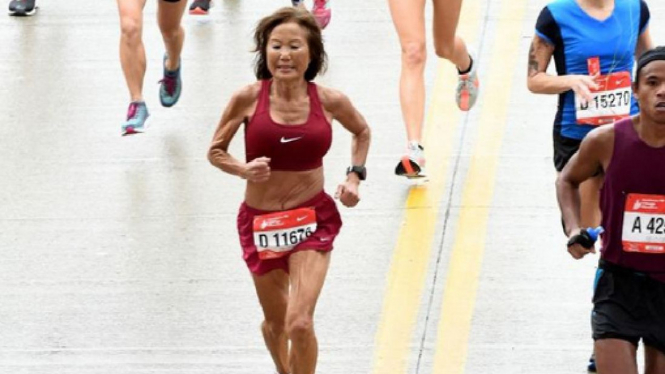 Pelari Boston Marathon, Jeannie Rice