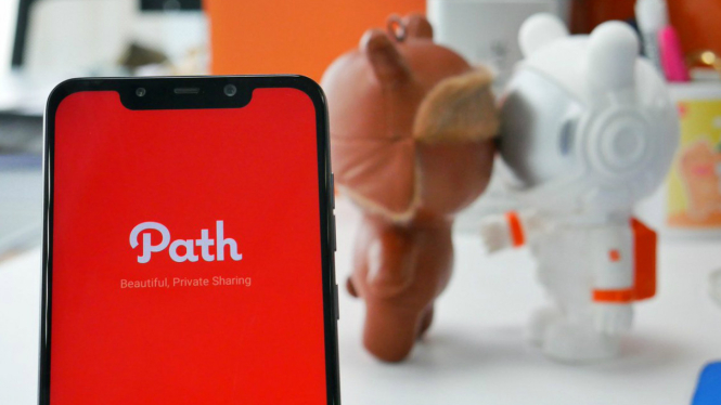 Logo media sosial Path