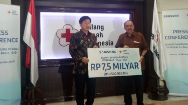 Samsung Electronics Indonesia donasi bencana di Sulawesi Tengah