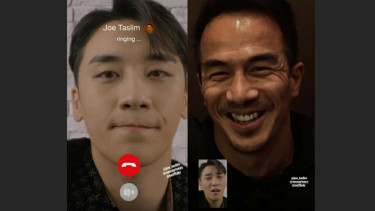 Seungri dan Joe Taslim