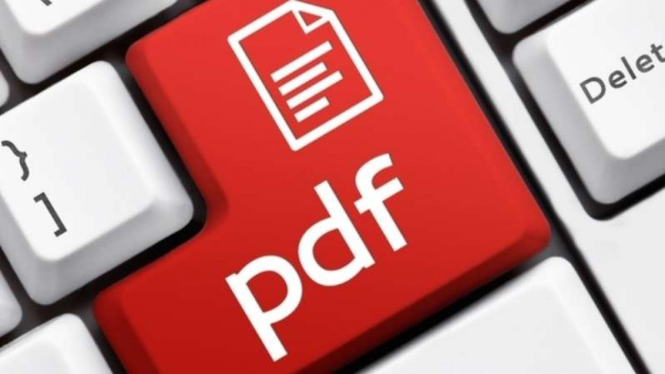 Portable Document Format atau PDF.