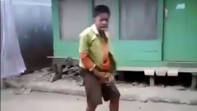 Bocah rapper.