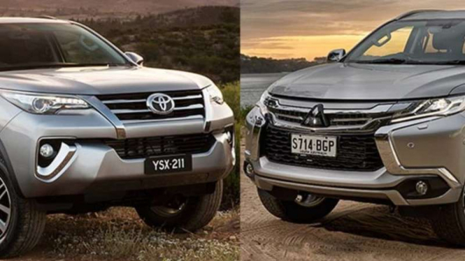 Fortuner vs Pajero Sport.