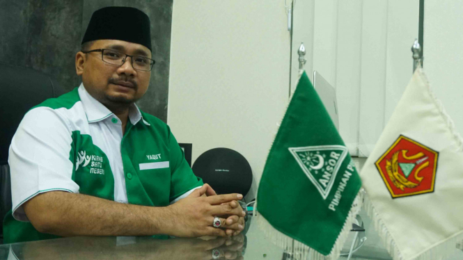 Ketua Umum PP GP Ansor, Yaqut Cholil Qoumas