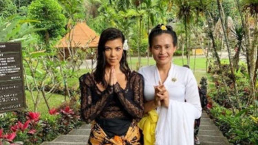 Kourtney Kardashian di Bali