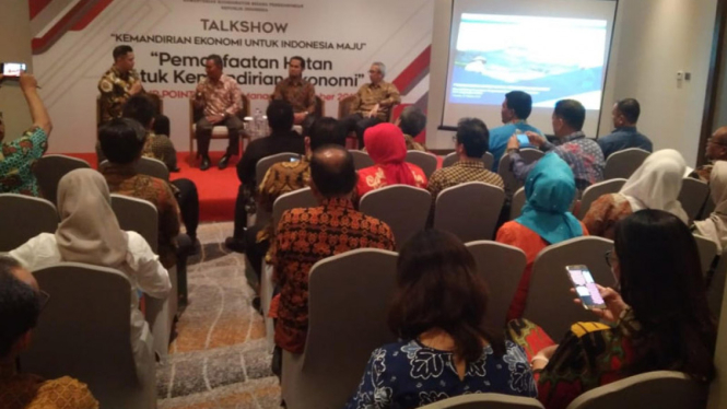 Talkshow Kemandirian Ekonomi untuk Indonesia Maju