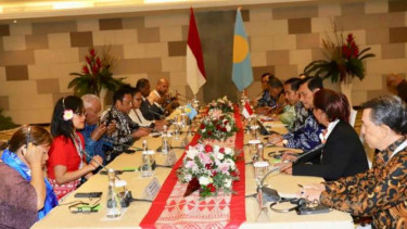Salah satu sesi di Our Ocean Conference 2018