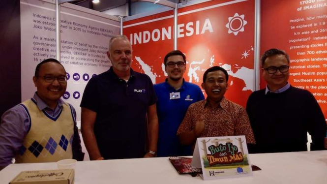 Permainan board game asal Indonesia diperkenalkan di Jerman dalam expo Board Game 2018 atau Spiel Messe 2018.