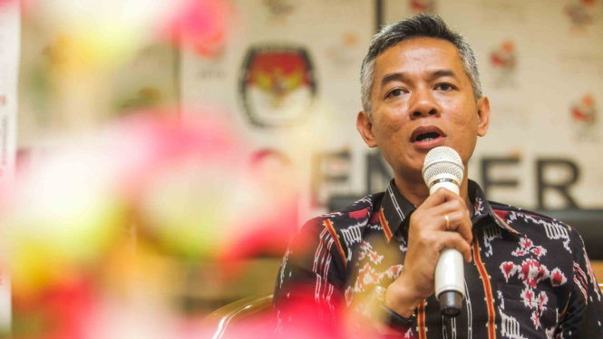Komisioner Komisi Pemilihan Umum (KPU), Wahyu Setiawan