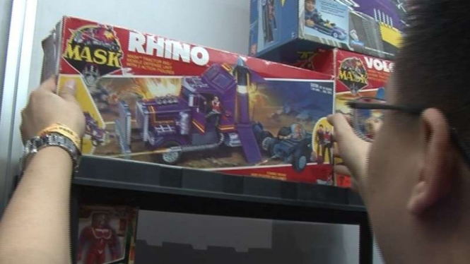 Mainan langka yang dijual sampai Rp11 juta di Indonesia Comic Con 2018