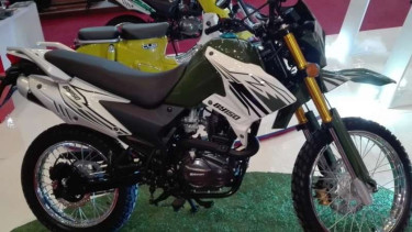 GY150, trail murah berharga Rp19 jutaan.