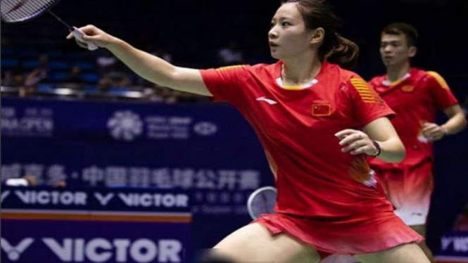 Zheng Siwei/Huang Yaqiong.