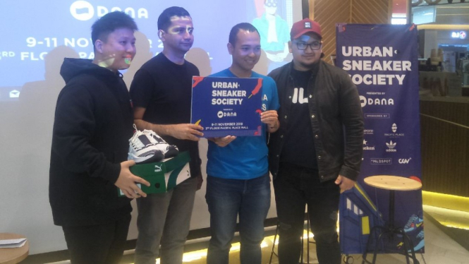 Konferensi pers Urban Sneaker Society 2018