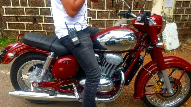 Bocoran motor Jawa 300 Classic