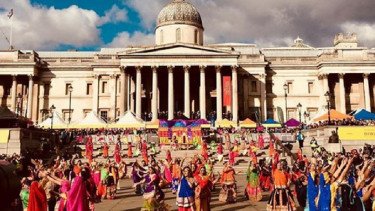 Perayaan Diwali di Trafalgar Square
