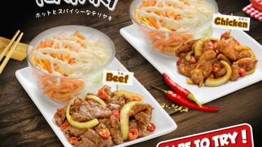Chicken dan Beef Teriyaki