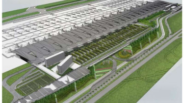 Konsep terminal 4 Bandara Soekarno-Hatta.